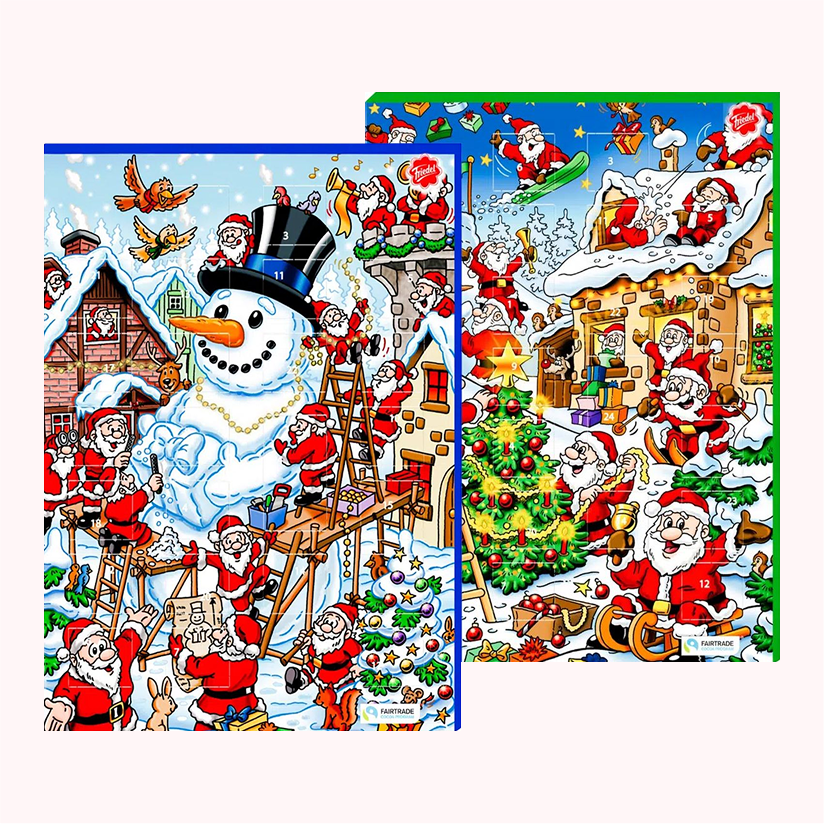 전통 스웨덴 초콜릿 어드벤트 캘린더 / 크리스마스 캘린더 65g